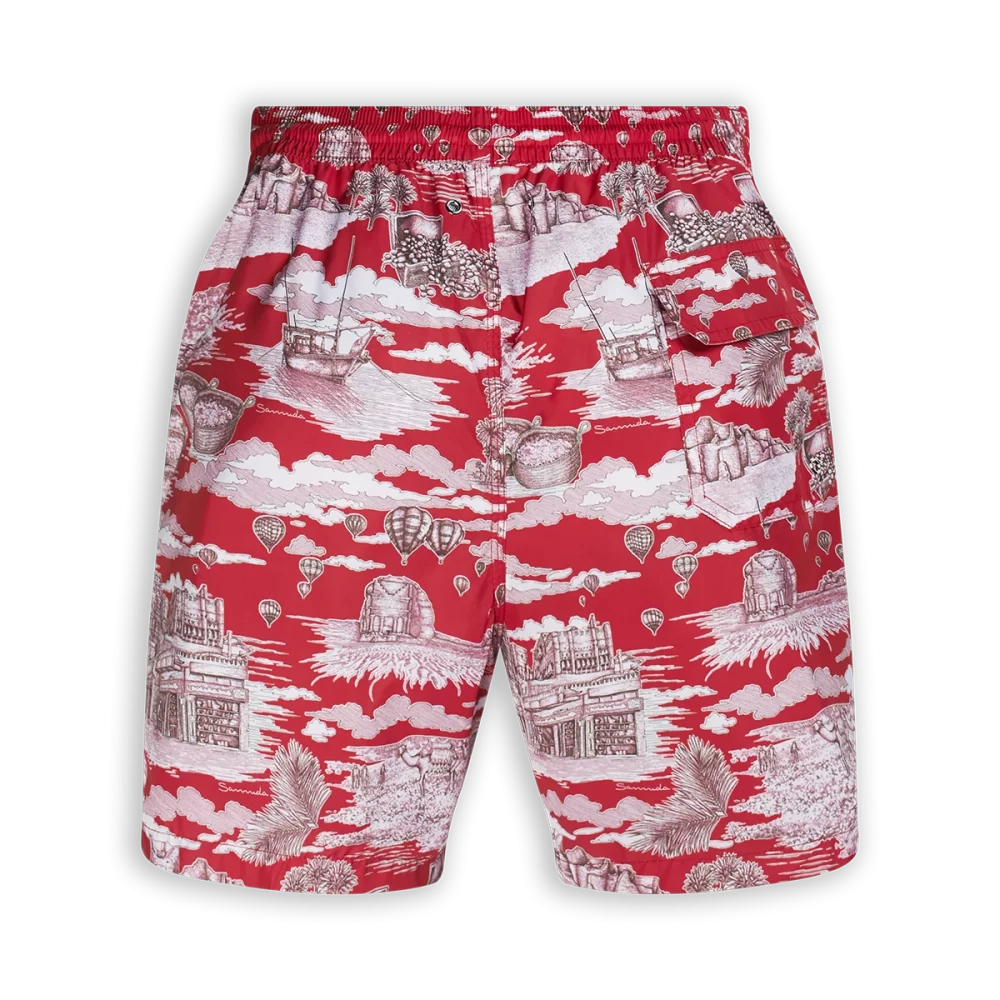 Swim Short - Tour of Joy - red