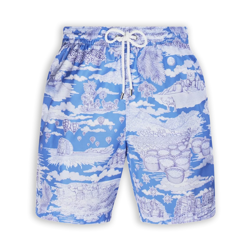 Swim Short - Tour of Joy - blue